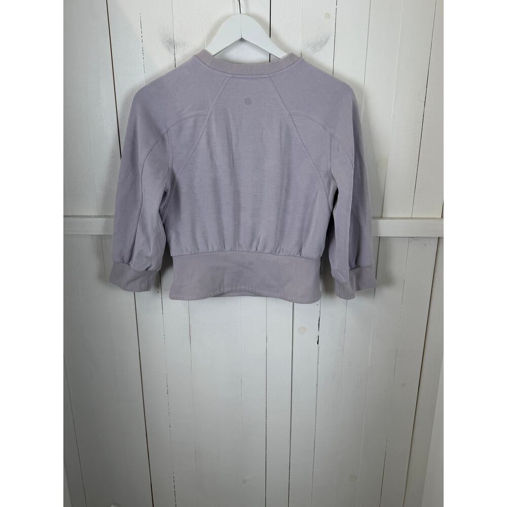 Lululemon Purple Activewear Top Size 4 Excellent Condition - Picture 3 of 3